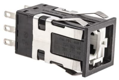 Honeywell AML21CBA2AC - MICROSWITCH, SWITCH, PUSHBUTTON, DPDT, 2A, 250V, PRODUCT RANGE:AML21 SERIES, CONTACT CONFIGURATION:DPDT, SWITCH OPERATIO