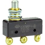 Honeywell BZ-2RQ1-P4 - BASIC SWITCH, OT PLUNGER, SPDT, 15A, 480V, MICROSWITCH TYPE:STANDARD, MICROSWITCH ACTUATOR:OVERTRAVEL PLUNGER, CONTACT C