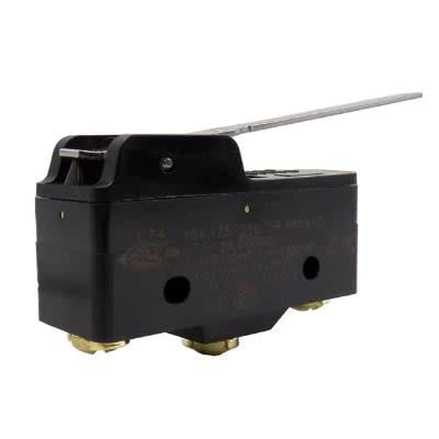 Honeywell BZ-2RW80-A2 - MICROSWITCH, BASIC SWITCH, BZ SERIES, 15 AMP, 125/250/480 VAC, 1NC-1NO SPDT, 1 POLE, STRAIGHT LEVER, 0.50 MM NOMINAL BRE