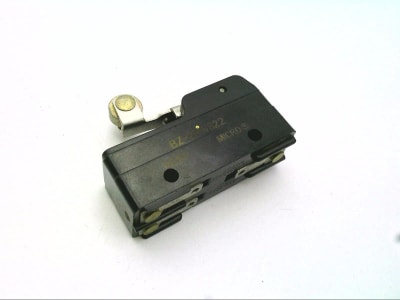Honeywell BZ-2RW822 - MICROSWITCH, BASIC SWITCH, ROLLER LEVER, SPDT, 15A, 600V; MICROSWITCH TYPE:STANDARD; MICROSWITCH ACTUATOR:ROLLER LEVER;