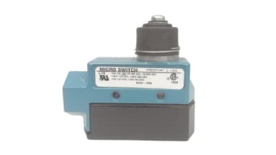 Honeywell BZE6-2RN - LIMIT SWITCH, BZE6 SERIES, SPDT, LIMIT SWITCH ACTUATOR: PLUNGER, 15 AMP, 480 VAC, OPERATING FORCE MAX:6.67N, 500 MA