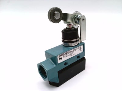 Honeywell BZE6-2RN2 - MICROSWITCH, ENCLOSED LIMIT SWITCH, ADJUSTABLE ROLLER LEVER, SCREW MOUNT, 51A, 600VAC, 250VDC, 1/4HP, 5.57N, LINEAR COND