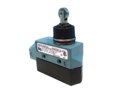 Honeywell BZE6-2RN80 - MICROSWITCH, LIMIT SWITCH, E6 SERIES, TOP ROLLER PLUNGER, SPDT, 15 AMP, 600 VAC, 6.7N FORCE MAX