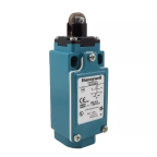 Honeywell GLC Series Roller Plunger Limit Switch, SPDT, IP66, Die Cast Zinc Epoxy Coated Housing, 240V ac, 10A