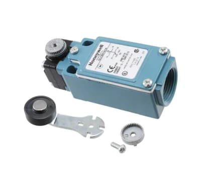 Honeywell GLCB01A1A - MICROSWITCH, MINIATURE LIMIT SWITCH, GLS SERIES, METAL BODY, 10 AMP, 300 V INSULATION VOLTAGE, PG 13.5 CONDUIT, 0.12 NM