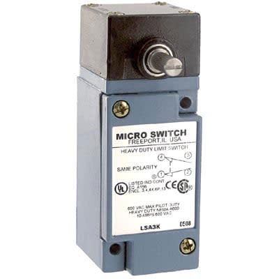 Honeywell LSA3K - MICROSWITCH, LIMIT SWITCH, SIDE ROTARY, SPDT-1 NO / 1 NC, LIMIT SWITCH ACTUATOR:SIDE ROTARY, CONTACT CONFIGURATION: SPDT