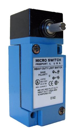 Honeywell LSM7N - LIMIT SWITCH, SIDE ROTARY, DPST-NO, DPST-NC, 10 A, 600 V, 0.45 N