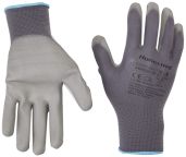 Honeywell Safety 2400250 Grey Polyamide Work Gloves, Size 10, Polyurethane Coating