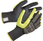 Honeywell Safety 41-4413BE Black Fibreglass, HPPE, Polyester, Steel Fibre Work Gloves, Size 9/L, Nitrile Coating