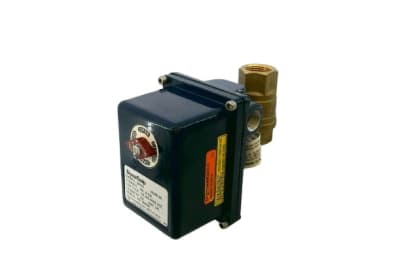 Norgren 189025B.1 - ELECTRICALLY-ACTUATED BALL VALVE, TWO-WAY, MODEL DE153 ACTUATOR, 1 PHASE, 115 VAC, 60 HZ, NEMA 4X, 150 IN/LB, 1" FNPT X