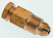 Norgren 22 Series Straight Tube-to-Tube Adaptor, 1/4 in to 3/16 in, Tube-to-Tube Connection Style