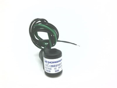 Norgren 26E01017 - DISCONTINUED BY MANUFACTURER, SOLENOID COIL, 110/120 VOLT, 7 WATT, 50/60 HZ