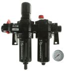 Norgren 3/4 in FRL, Automatic Drain, 40 μm Filtration Size Integrated Pressure Gauge
