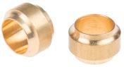 Norgren Brass Pipe Fitting, Straight Compression Compression Fitting, Female Metric Tube 6 mm