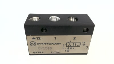 Norgren C/151D - DISCONTINUED BY MANUFACTURER, SHUTTLE VALVE, 1/8 INCH NPT