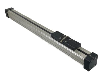 Norgren C/46032/M/28 - DISCONTINUED BY MANUFACTURER, PNEUMATIC ACTUATOR, INTERNAL GUIDE, 32 MM CYLINDER DIAMETER, DOUBLE CARRIAGES, 28" STROKE