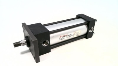 Norgren CD04A-A04-EMA90 - DISCONTINUED BY MANUFACTURER, PNEUMATIC CYLINDER, 250 PSI, 2 PORTS, PISTON ROD, DOUBLE ACTING, SIDE LOADING, O RING TUBE