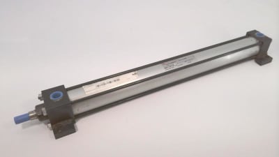 Norgren EJ0955A1-1-1/2X15-11/16 - DISCONTINUED BY MANUFACTURER, PNEUMATIC CYLINDER, 1-1/2IN BORE, 15-11/16IN STROKE, 250PSIG MAX