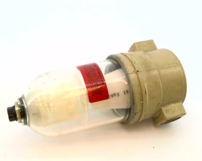 Norgren F12-300-A2PA - PNEUMATIC AIR FILTER 3/8 INCH NPT 150 PSI MAX, INLET: 150 PSIG MAX, TEMP. 125F MAX