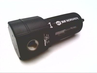 Norgren F74G-4AN-QP3 - PNEUMATIC FILTER, GENERAL PURPOSE, 74 SERIES, 1/2" PORT SIZE, PTF THREADS, WITHOUT INDICATOR, 1/4 TURN MANUAL DRAIN, TRA