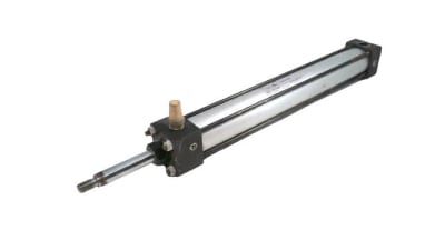 Norgren J327A-1-1.50X12.000 - DISCONTINUED BY MANUFACTURER, PNEUMATIC CYLINDER, STEEL, ADJUSTABLE CUSHION, 1.5 INCH BORE, 5/8 INCH ROD DIAMETER, 12 IN