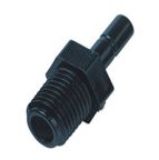 Norgren Pneufit Acetal (POM) Push-in Fittings Series, D01150818, 1/8 in, ISO R, UNF, ISO G