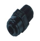 Norgren Pneufit Acetal (POM) Push-in Fittings Series, D01251028, 1/4 in, ISO R, NPT, ISO G, UNF