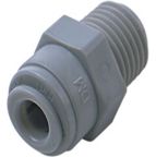 Norgren Pneufit Acetal (POM) Push-in Fittings Series, D21250438, 3/8 in, UNF, NPT, ISO G, ISO R