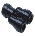 Norgren Pneufit Acetal (POM) Series, D00820400 Push-in