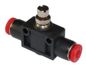 Norgren Pneufit C Series Uni-Directional In-line Regulator, Inlet Female, Tube 10 mm, Outlet Female Push-in 10 mm
