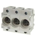 Siemens 16A Bottle Fuse Holder, 3P-Pole for D01, 400V ac