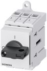 Siemens 3-Pole DIN Rail Isolator Switch -, IP40, 25A, 7.5 kW