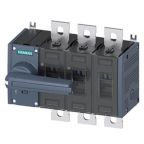 Siemens 3-Pole Fixed Switch Disconnector -, IP00, IP20, 500A, 250 kW