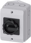 Siemens 3-Pole Front Isolator Switch -, IP65, 25A, 10 kW