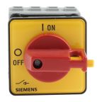 Siemens 3-Pole Panel Mount Isolator Switch -, IP65, 16A, 7.5 kW
