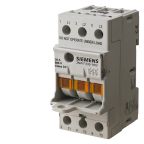 Siemens 32A Fuse Holder, 3P-Pole for 10 x 38 mm, 690V ac