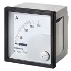 Siemens 3NJ6900 Analogue Panel Ammeter 300 A AC Moving Iron