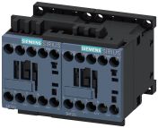 Siemens 3RA23 Reversing Contactor, 110V ac Coil, 3-Pole, 9 A, 4 kW 110V ac, 3 NO, 690V