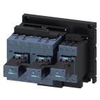 Siemens 3RA24 Contactor, 24V Coil, 3-Pole, 115 A, 55 kW 24V, 3 NO/3 NC, 690V