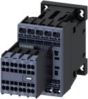 Siemens 3RH2 Contactor Relay, 110V ac Coil, 3-Pole, 10 A 110V ac, 3 NO, 690V ac