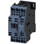 Siemens 3RT Contactor, 42V dc Coil, 3-Pole, 13 A, 11 kW 42V dc, 1 NO/1 NC, 690V