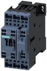Siemens 3RT2 Contactor, 110V dc Coil, 3-Pole, 25 A, 11 kW 24V, 1 NO/1 NC, 690V