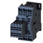 Siemens 3RT2 Contactor, 220V Coil, 3-Pole, 11 kW 220V, 3 NO