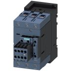 Siemens 3RT2 Contactor, 230V ac Coil, 3-Pole, 110 A, 55 kW 230V, 2 NO/2 NC, 1kV