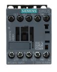 Siemens 3RT2 Contactor, 230V ac Coil, 3-Pole, 7 A, 3 kW 230V ac, 3 NO, 400V ac