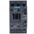 Siemens 3RT2 Contactor, 24V ac Coil, 3-Pole, 16 A, 7.5 kW 24V ac, 3 NO, 400V ac