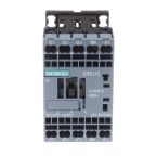 Siemens 3RT2 Contactor, 24V ac Coil, 3-Pole, 7 A, 3 kW 24V ac, 3 NO, 400V ac