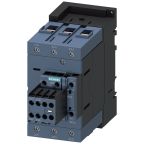 Siemens 3RT2 Contactor, 400V Coil, 3-Pole, 95 A, 45 kW 400V, 2 NO/2 NC, 1kV