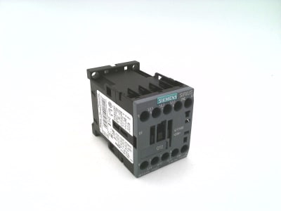 Siemens 3RT2016-1AK62 - POWER CONTACTOR, AC-3E/AC-3, 9 A, 4 KW / 400 V, 3-POLE, 110 V AC, 50 HZ / 120 V, 60 HZ, AUXILIARY CONTACTS: 1 NC, SCREW