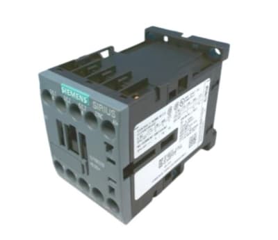 Siemens 3RT2018-1BB42 - CONTACTOR, 3 POLE, 16 AMP, 24 VDC, 1 NORMALLY CLOSED, SIZE S00, SCREW TERMINAL